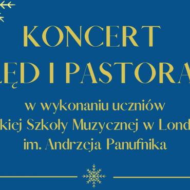 Koncert Kolęd i Pastorałek